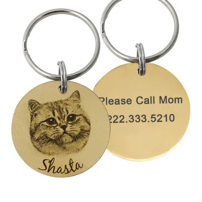 Personalized Dog Mom Necklace Custom Pet Photo Silver Pet Memorial Necklace Gift for Pet Lovers