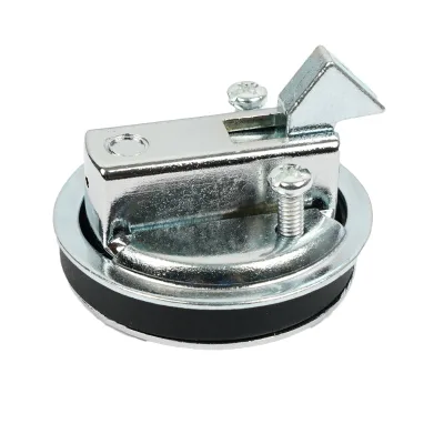 316 Turning Lock Lift Ring Marine Locking Stainless Steel Flush Pull Boat Slam Latch