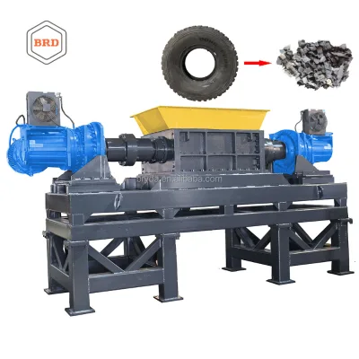 Multi-Functional BRD Brand 180kW Shredding Equipment for Recycling Stainless Steel & Aluminum Stable Continuous Operation