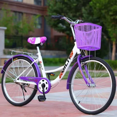 2022 New Arrivals Customize 24 26 Inch City Bike Women Urban Bicycle Single Speed Bicycles