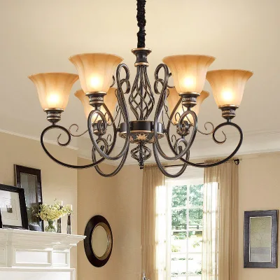 Latest Arrival Vintage Style Chandelier for Lights Decoration Luxury Elegant Hanging Pendant Lamp