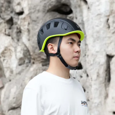Camnal CA-M8911 Circle Type Slotted 4-Point Suspension EN12492 PC+EPS 310g Outdoor Sports Safety Hard Hat for Rock Climbing Zip
