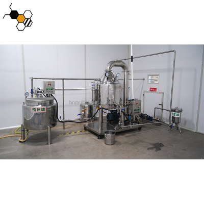 0.5T Honey Processing Equipment Honey Processing Machine Line With Preheating