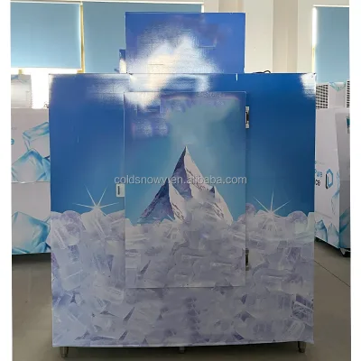 Hot Sale Vertical Ice Storage Bin Bagged Ice Storage Fridge