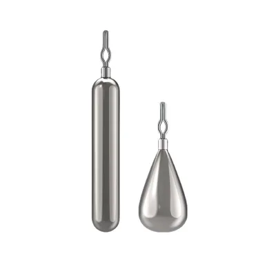 1.3g-21gtungsten Fishing Weight Skinny Drop Shot Weight Tungsten Fishing Sinker