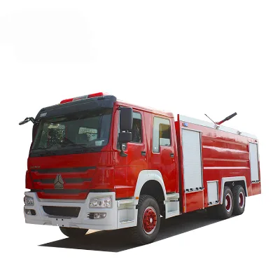 6*4 12 -15 Ton Hot Sale Fire Truck Right Hand Drive Water and Foam Truck