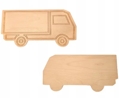 Wooden Breakfast Board Beech Chopping Block Wooden Serving Platter