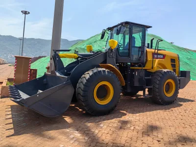 New Model ZL50GN 5 Ton Wheel Loader XC958 Euro II LW500KN Direct Injection