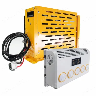 Hot Sale 12V 24 Volt Universal Fast Cooling Truck Roof Air Conditioner Split Air Conditioner for Tractor for Truck Tractor Roof