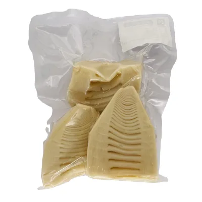 Half Cut Crispy China Winter Bamboo Shoots of Regular Package with 3~4 Pieces Per Bag for Europe Market