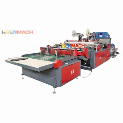 1400 Type Self Adhesive Tape Express Bag Fully Automatic High-speed Dual Channel Adhesive Breaking Integrated Machine