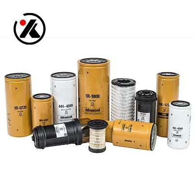 Excavator Engine Oil Filter Fuel Filter Air Filter Hydraulic pilot Filter Hydraulic Filter 1r0716 Filter