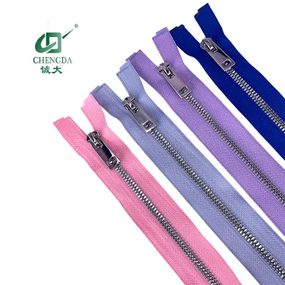 2026 New Product 5# Colorful Plastic Zipper Good Quality Customize for Garment&processing Accessories