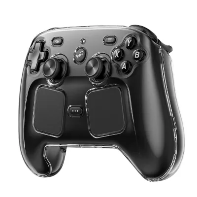 For Steam Controller 2 Crystal Clear PC Hard Shell Protective Case Anti-Drop Shockproof Cover Wholesale 2026