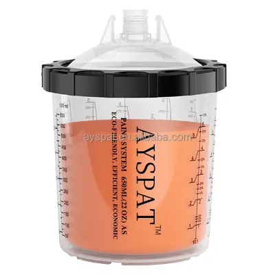 650ml 125mic Non-rinse Spray Cup for Car Plastic Renovation