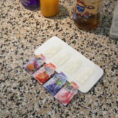 White Peach Passion Fruit Grape Strawberry Ftuits Flavors Konjac Jelly Pudding