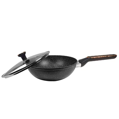 Hot Selling Extra Large Non-Stick BBQ Wok Classic Chinese Metal Wok