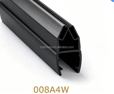 VENUS OEM Modern Plastic Soundproof Shower Enclosure Magnetic Seal Strip for Bathroom Dry Wet Separation Glass Door Easy