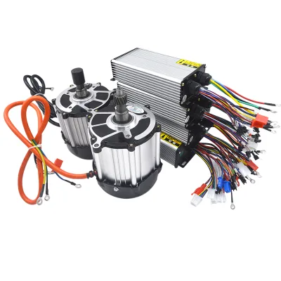 Electric Three-wheel Four-wheel Engineering Vehicle DC Brushless Motor 60V72V1800W DC Motor HRD/NANPU Controller High Speed Kit