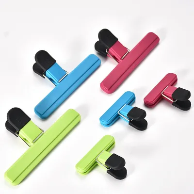 7.7CM 15.5cm Plastic Food Bag Sealing Clip Moisture-proof and Fresh-keeping Multi-purpose Snack Triangular Paper Clip