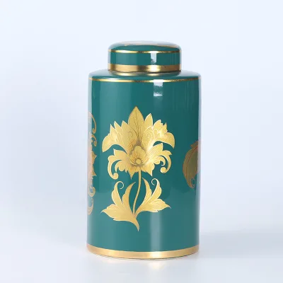 Modern Minimalist Ceramic Cylinder Vase for Home Decor for Model Room Living Room Desktop Furnishings-Wholesale