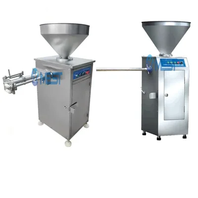 Pneumatic Quantitative Sausage Stuffer Filler Meat Stuffing Hot Dog Chorizo Small Mortadella Filling Machine for Sale