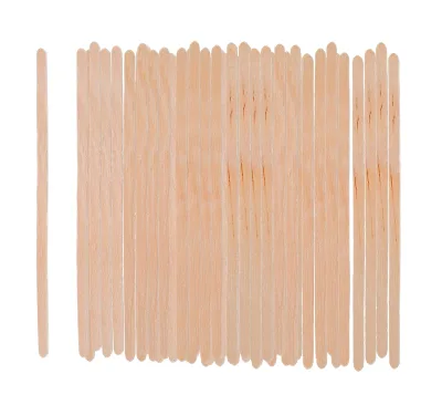 Custom Pack Round Birch Wooden Stirrers for Coffee Ice Cream Party Camping Use Picnic Classic