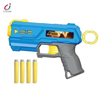 Chengji Space Toy Shooting Gun Manual Hand Eye Coordination Target Game Safety Shell Ejecting Toy Gun Soft Bullet