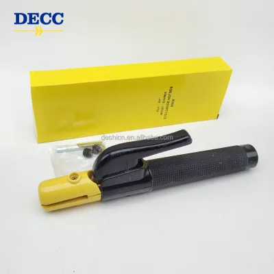ES Style Yellow Copper Welding Pliers Bracket Welding Cable Connector