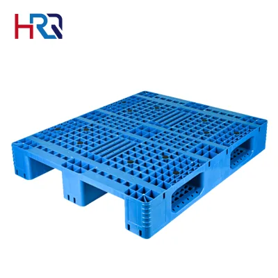 European Heavy Single Sided pp Material Export Three Runner Heavy Duty Racking Plastic Pallet