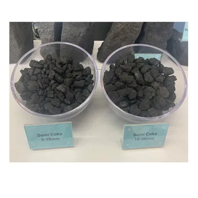 China Semi coke Prices Blast Furnace Half coke and Gas coke in Producing Ferronickel , Ferrosilicon Ferroalloys