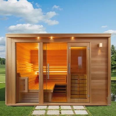 Custom Hot Sale High Insulated Winter Outdoor Camping Cube Big Portable Sauna