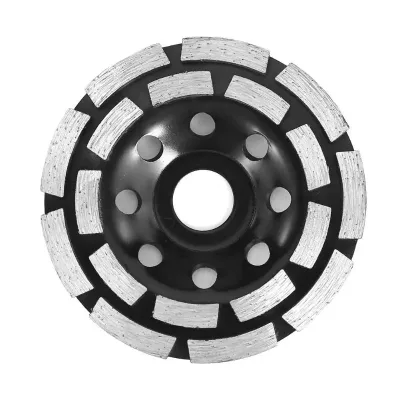 115/125/180mm Grinding Disc Diamond Row Cup Wheel for Marble Concrete