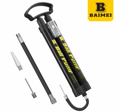 BAIMEI Ball Pump Air Pump 80-130PSI Pressure for Beach Balls Pool Toys Inflatable Toys Air Mattress Lightweight Waterproof