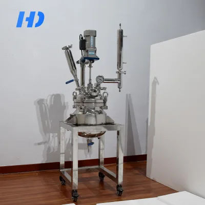 5L-300L Customizable Stainless Steel Stirred Reactor Kettle Biological Fermentation & Chemical Synthesis Vessel for Lab Pilot