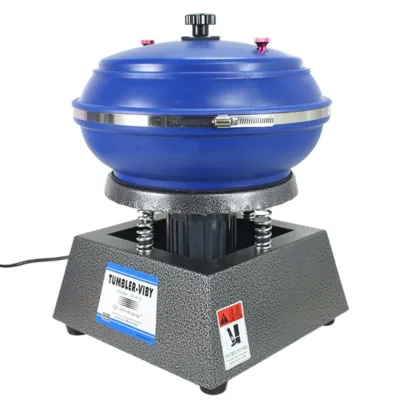 Jewelry Tools Agate Walnut Surface Treatment Tumbler Vibration Polishing Machine for Jewelry
