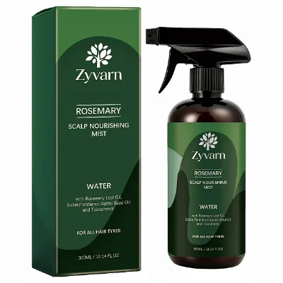 Private Label Rosemary Hair Spray for Women Scalp Spray with Biotin Panthenol Moisturizing Daily Care Rosemary Scalp Spray
