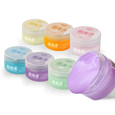 New Product Kid Slime Making Kit Hight clear Jelly Slime Diy Crystal Clay