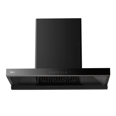 Wholesale Stainless Steel Tempered Glass Auto Clean T-shaped Wall-Mounted Electric Built-in 90cm Household Vented Range Hood