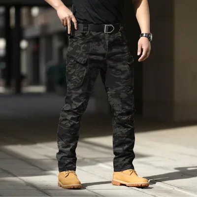Customized Logo Men's Fashion Tracksuit Pants High Quality Outdoor Tactical Pants Scratch Resistant Wear Resistant Pants