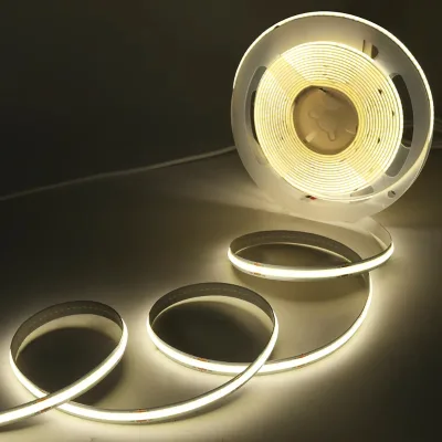 Dimmer Flexible Tape Linear Indoor Lighting Lamp Room DIY TV Mirror Backlight Wall Decor LED COB Light Strip