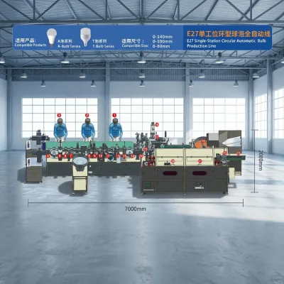LED Bulb Automatic Production Line LED-Lampen-Produktions Linie Voll Automatische LED-Lampen-Montagemaschinen