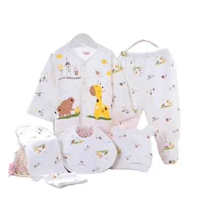 100% Cotton Baby Five Piece Set for Children's Underwear, Baby Clothing, Baby Underwear, Newborn Underwear, Five Piece Set