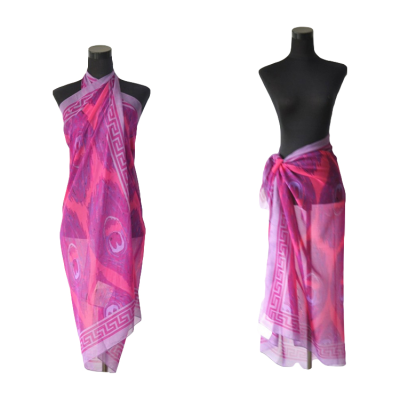 Wholesale Printing Recycle Polyester Chiffon Pareo De Playa,Pareos Ropa De Play,Pareo