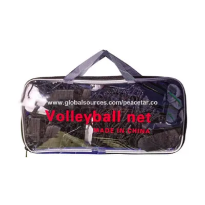 Replacement PE Volleyball Net with Oxford Fabric Trim. Length of 9.5 m x Width of 1 m.