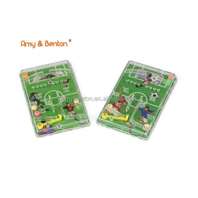 Mini Soccer Pinball Game Party Favors Football Pinball Maze Toy Set Classroom Rewards Prizes Party Gifts for Kids