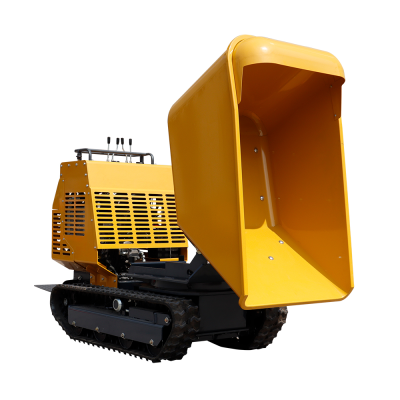Gasoline Engine Mini Dumper with Rotary Bucket