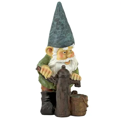 Custom Resin Water Pump Garden Gnome Statue