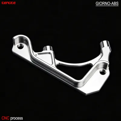 High Precision CNC Aluminum Caliper Mount Bracket for GIORNO ABS 8.1 Motorcycle Fit 220 mm Disc Brake Replacement Mod Parts