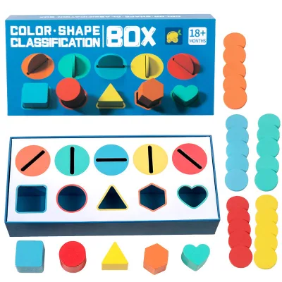 CE CPC New Product Color Sorting Box Multifunction Children Toddler Educational Learning Toys for Sale Factory